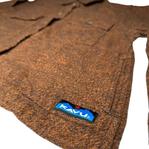 KAVU Button Front Shacket Shirt Jacket Size Small - Picture 3 of 5